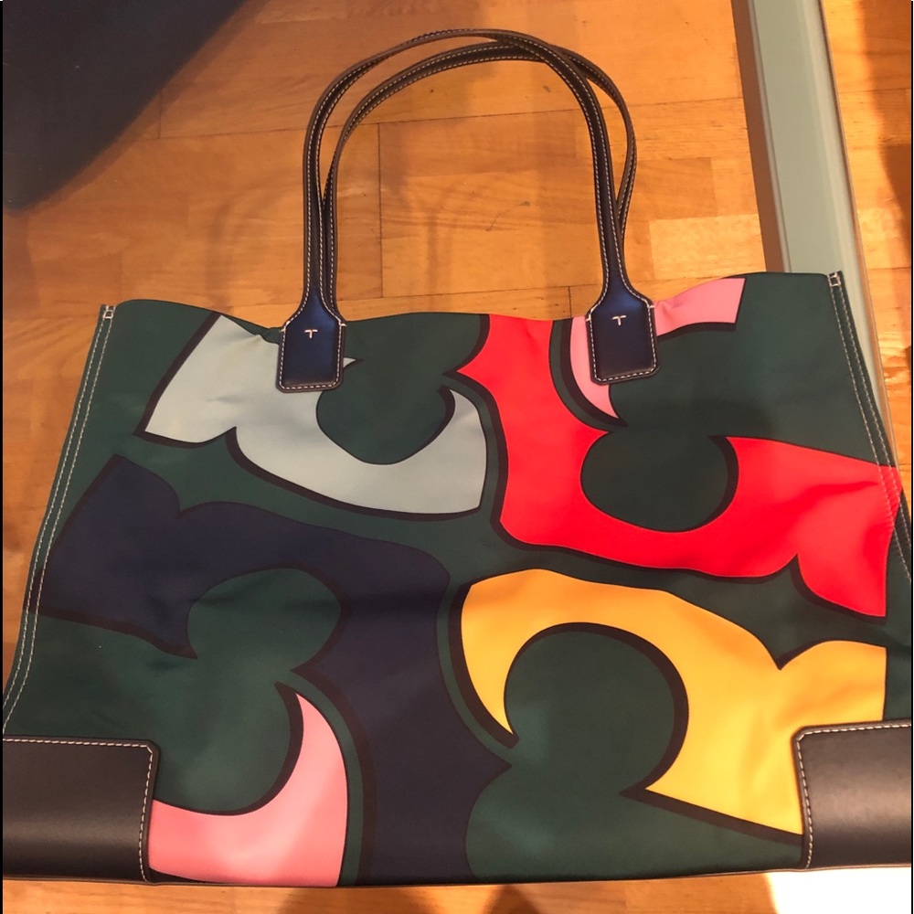 Tory Burch Ella Printed Logo Tote